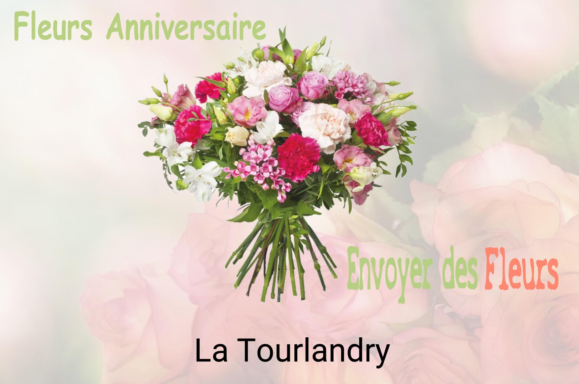 Bouquet de fleurs d’anniversaire livré à La Tourlandry